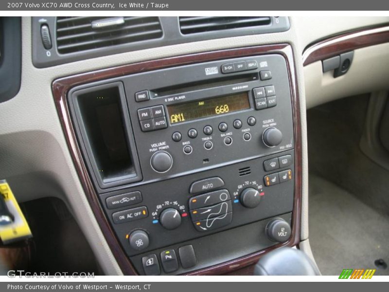 Ice White / Taupe 2007 Volvo XC70 AWD Cross Country