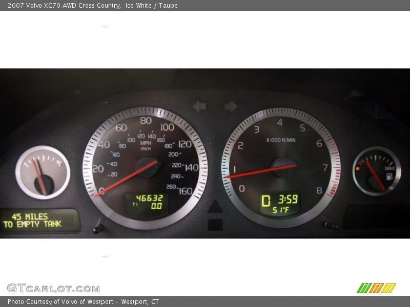 Ice White / Taupe 2007 Volvo XC70 AWD Cross Country