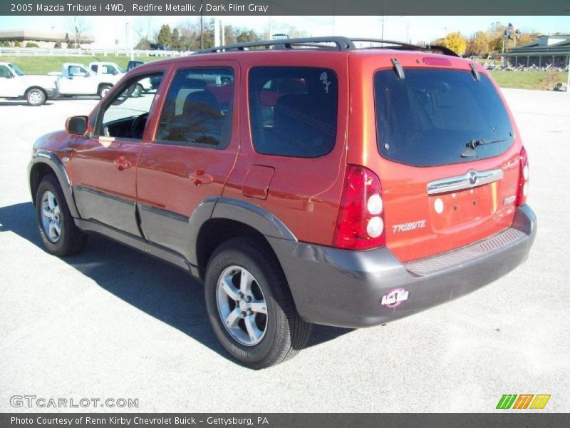 Redfire Metallic / Dark Flint Gray 2005 Mazda Tribute i 4WD