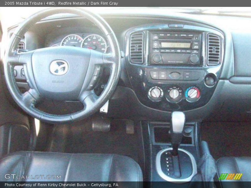 Redfire Metallic / Dark Flint Gray 2005 Mazda Tribute i 4WD