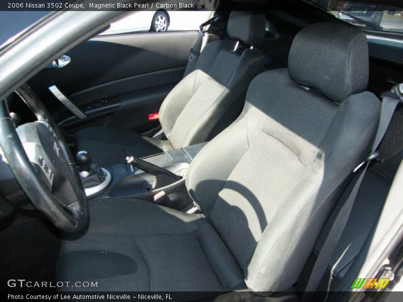  2006 350Z Coupe Carbon Black Interior