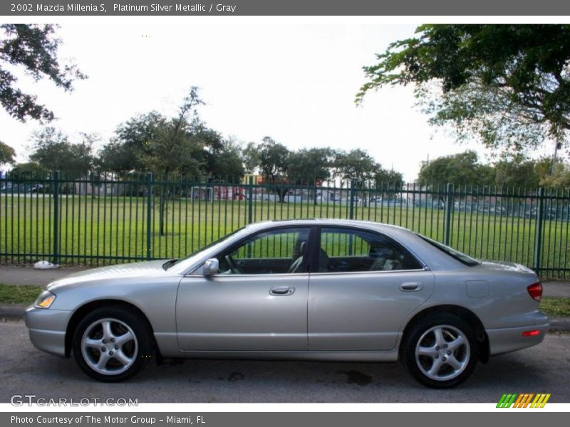 Platinum Silver Metallic / Gray 2002 Mazda Millenia S