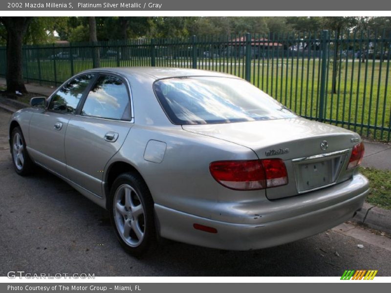 Platinum Silver Metallic / Gray 2002 Mazda Millenia S