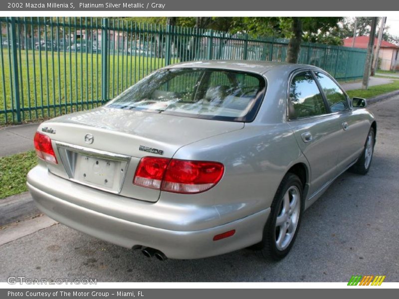 Platinum Silver Metallic / Gray 2002 Mazda Millenia S
