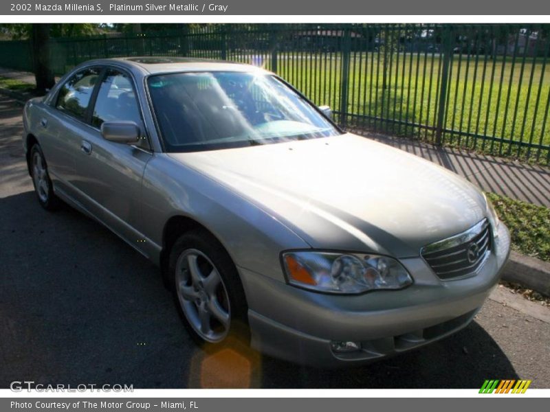 Platinum Silver Metallic / Gray 2002 Mazda Millenia S