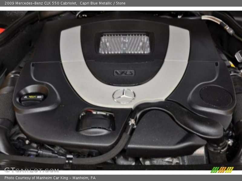  2009 CLK 550 Cabriolet Engine - 5.5 Liter DOHC 32-Valve VVT V8