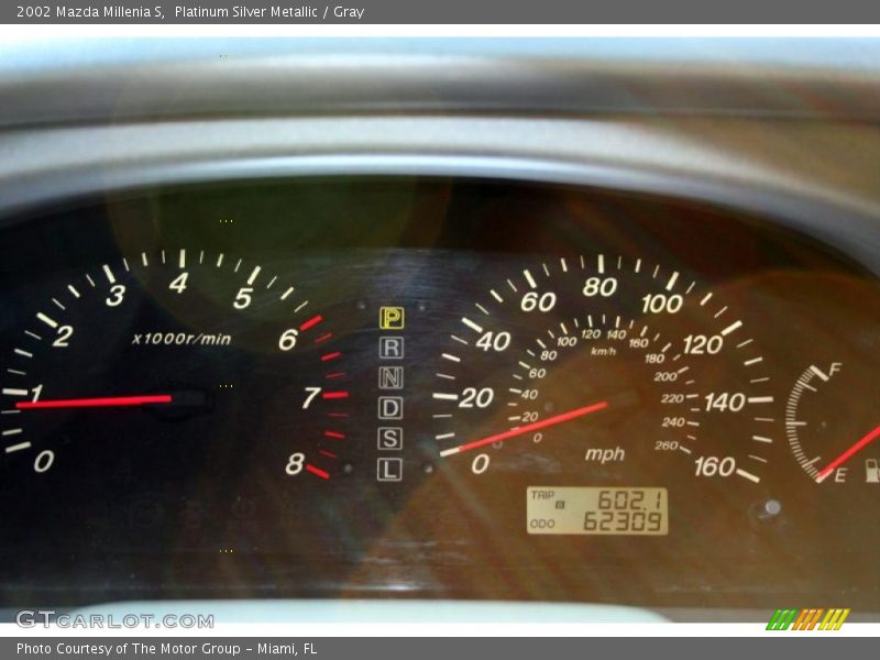 Platinum Silver Metallic / Gray 2002 Mazda Millenia S