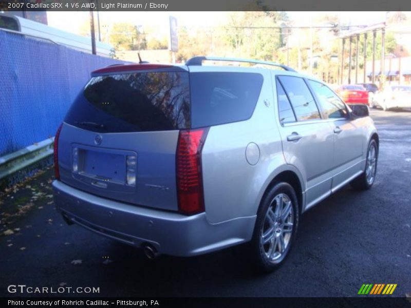 Light Platinum / Ebony 2007 Cadillac SRX 4 V6 AWD