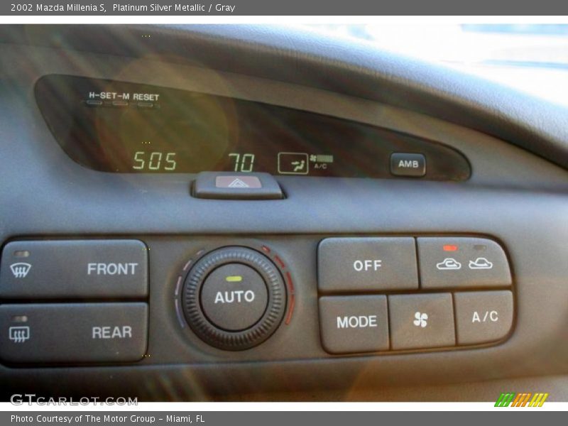 Platinum Silver Metallic / Gray 2002 Mazda Millenia S