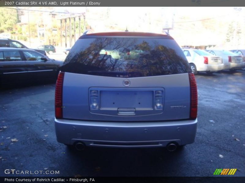 Light Platinum / Ebony 2007 Cadillac SRX 4 V6 AWD