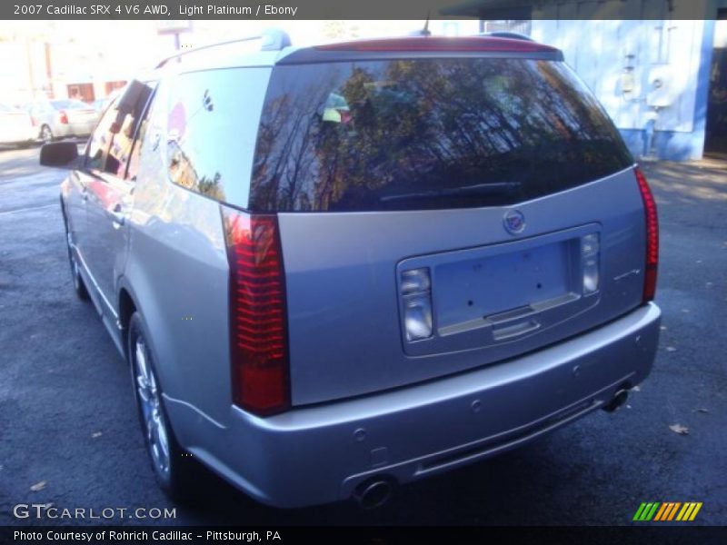Light Platinum / Ebony 2007 Cadillac SRX 4 V6 AWD