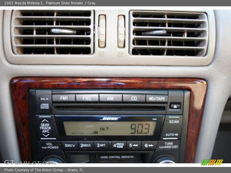 Platinum Silver Metallic / Gray 2002 Mazda Millenia S