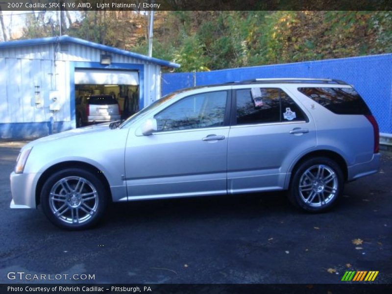 Light Platinum / Ebony 2007 Cadillac SRX 4 V6 AWD