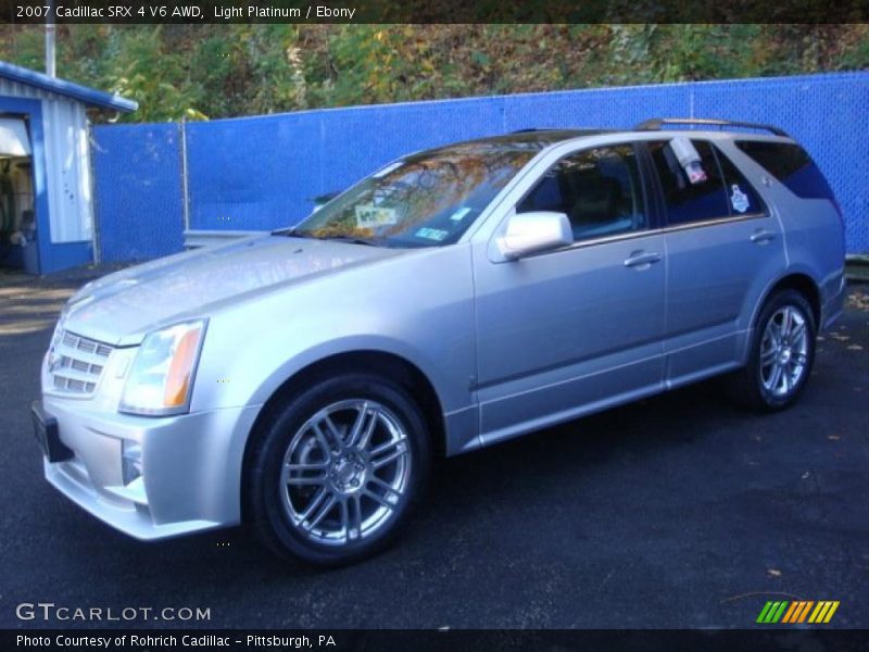 Light Platinum / Ebony 2007 Cadillac SRX 4 V6 AWD