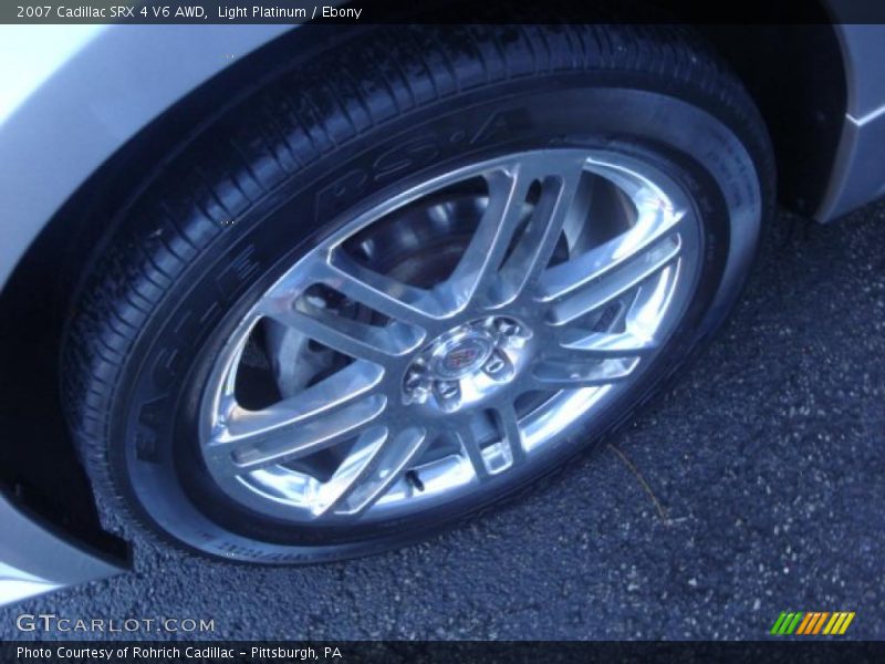 Light Platinum / Ebony 2007 Cadillac SRX 4 V6 AWD
