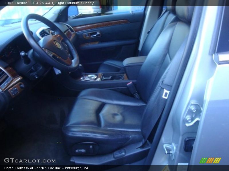 Light Platinum / Ebony 2007 Cadillac SRX 4 V6 AWD