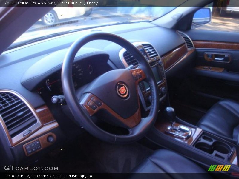 Light Platinum / Ebony 2007 Cadillac SRX 4 V6 AWD