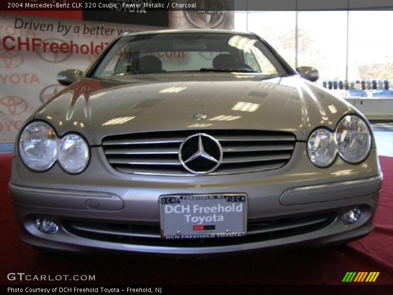 Pewter Metallic / Charcoal 2004 Mercedes-Benz CLK 320 Coupe