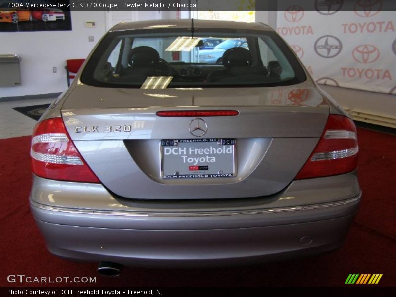 Pewter Metallic / Charcoal 2004 Mercedes-Benz CLK 320 Coupe