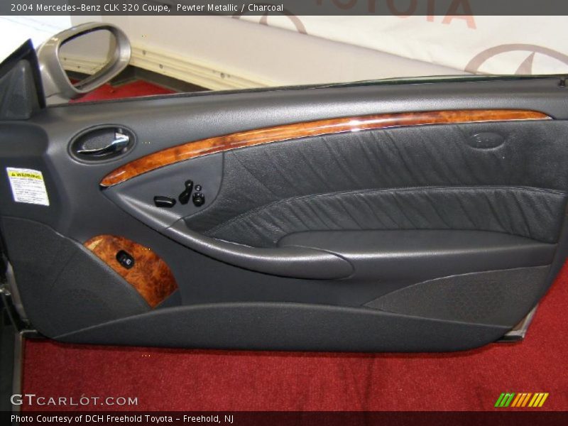 Pewter Metallic / Charcoal 2004 Mercedes-Benz CLK 320 Coupe