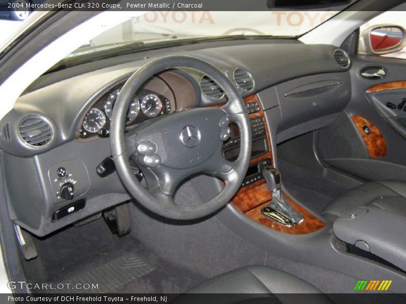  2004 CLK 320 Coupe Charcoal Interior