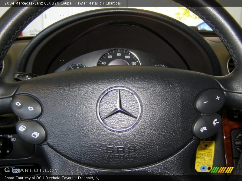 Pewter Metallic / Charcoal 2004 Mercedes-Benz CLK 320 Coupe