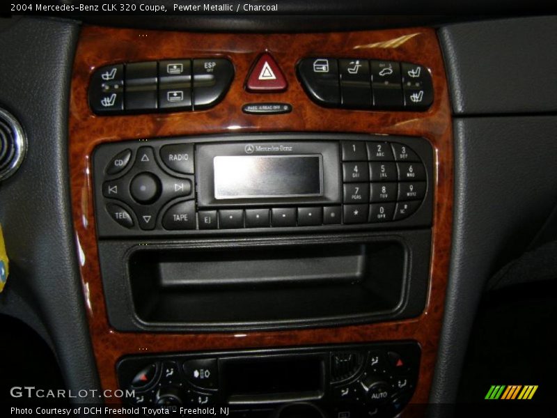 Pewter Metallic / Charcoal 2004 Mercedes-Benz CLK 320 Coupe