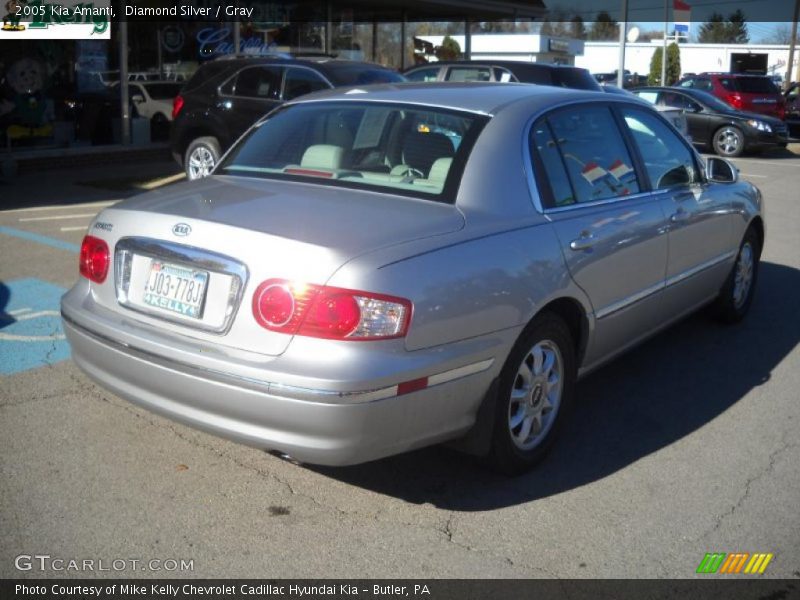 Diamond Silver / Gray 2005 Kia Amanti