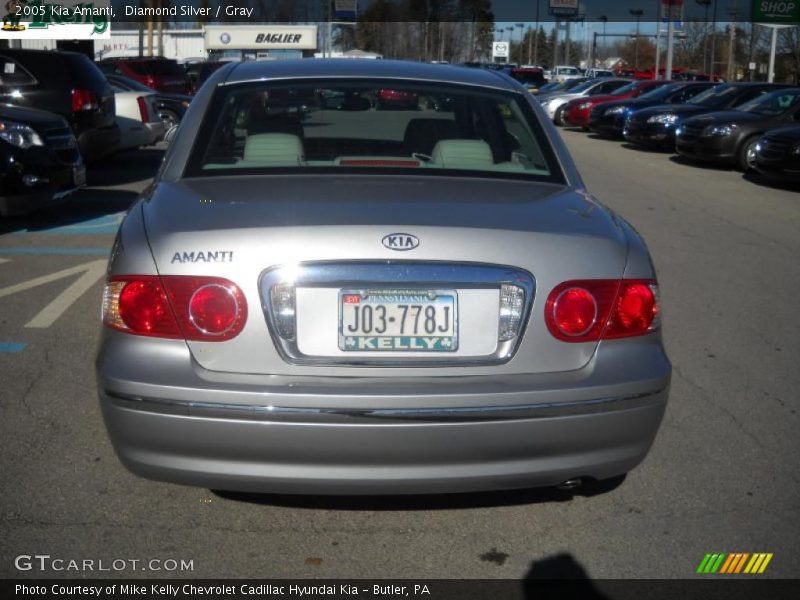 Diamond Silver / Gray 2005 Kia Amanti