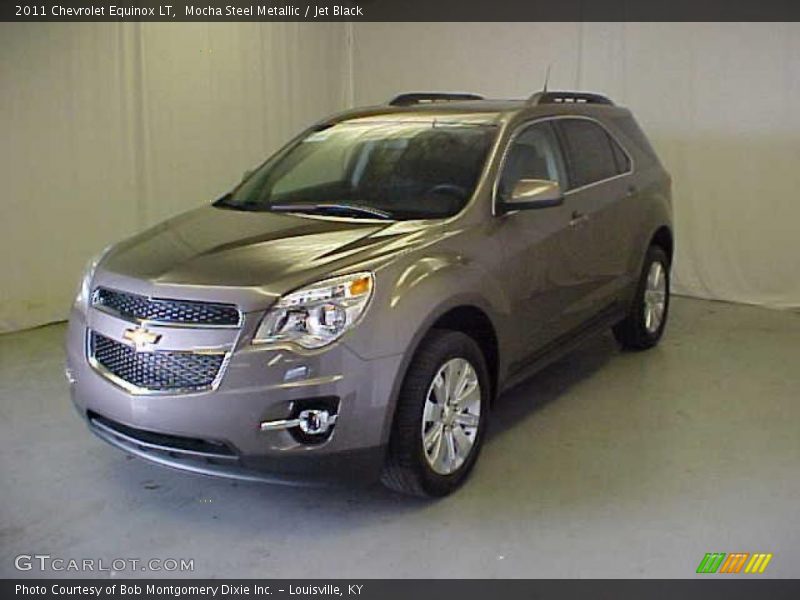 Mocha Steel Metallic / Jet Black 2011 Chevrolet Equinox LT