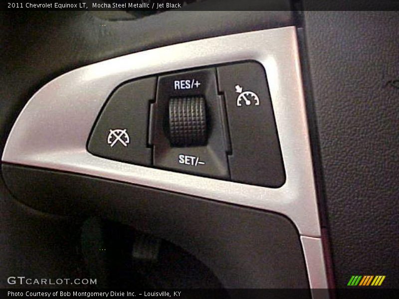 Mocha Steel Metallic / Jet Black 2011 Chevrolet Equinox LT