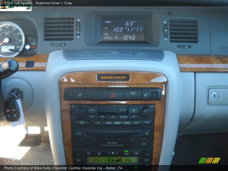 Diamond Silver / Gray 2005 Kia Amanti