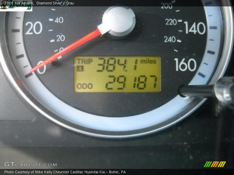 Diamond Silver / Gray 2005 Kia Amanti