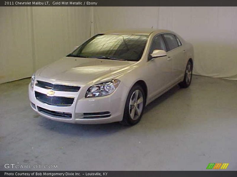 Gold Mist Metallic / Ebony 2011 Chevrolet Malibu LT