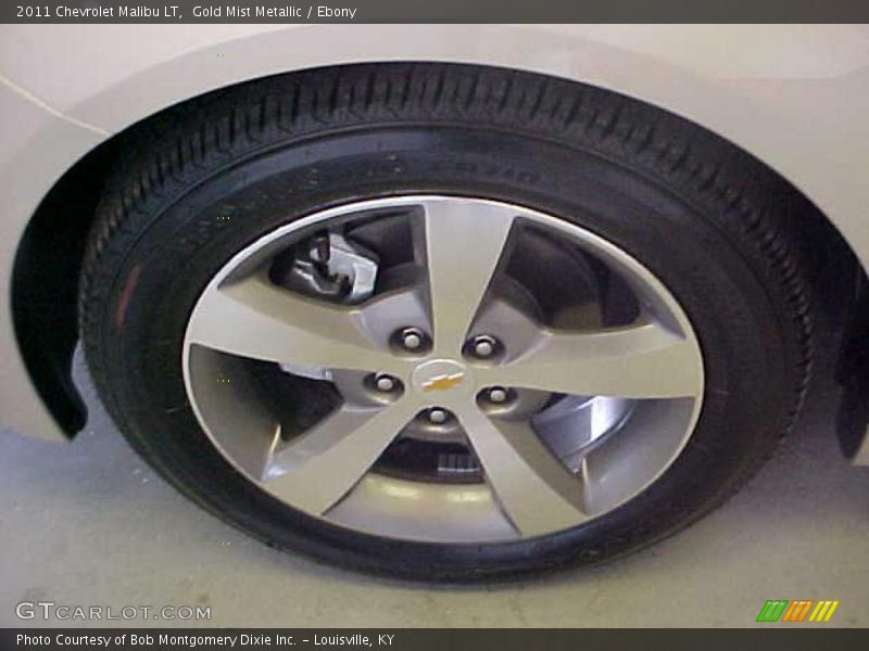 Gold Mist Metallic / Ebony 2011 Chevrolet Malibu LT