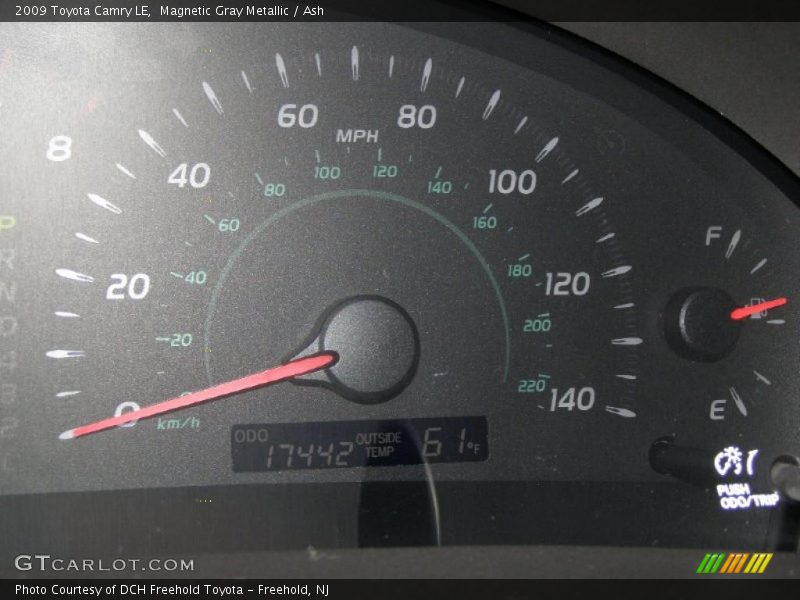 Magnetic Gray Metallic / Ash 2009 Toyota Camry LE
