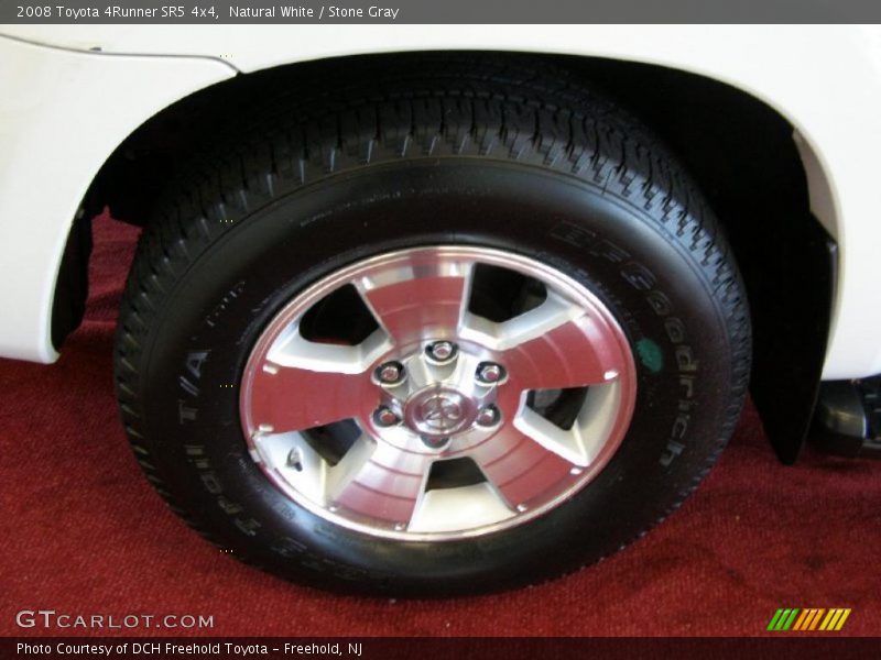 Natural White / Stone Gray 2008 Toyota 4Runner SR5 4x4