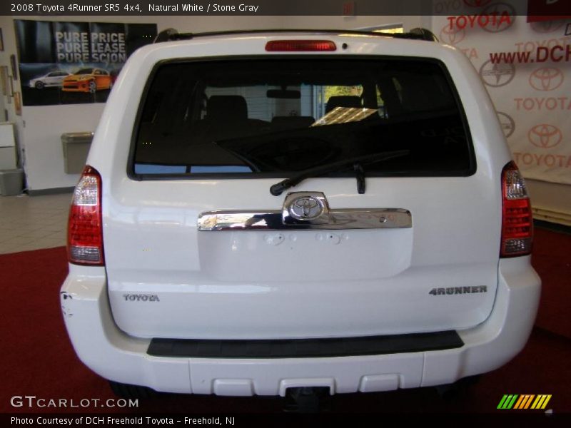 Natural White / Stone Gray 2008 Toyota 4Runner SR5 4x4