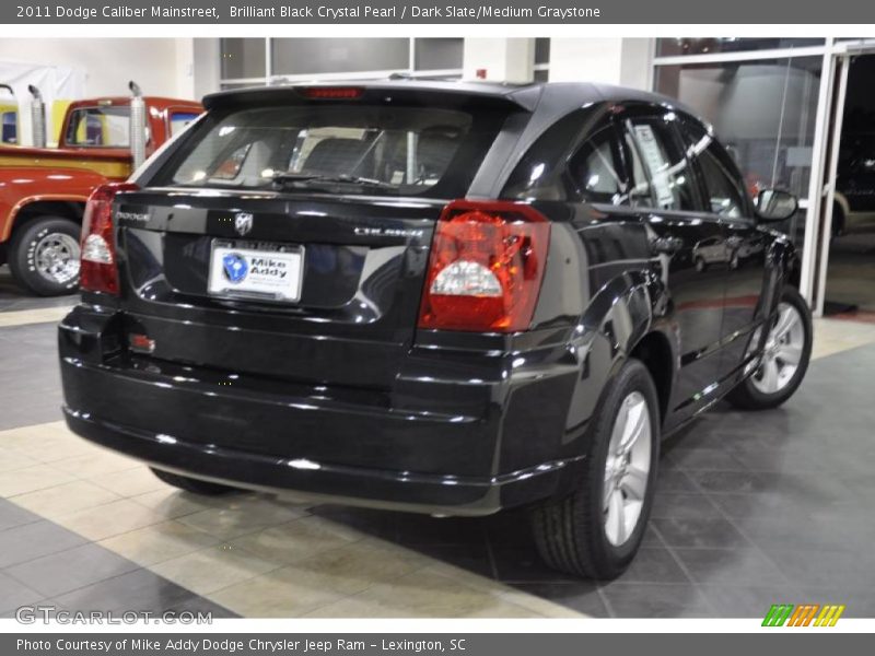 Brilliant Black Crystal Pearl / Dark Slate/Medium Graystone 2011 Dodge Caliber Mainstreet