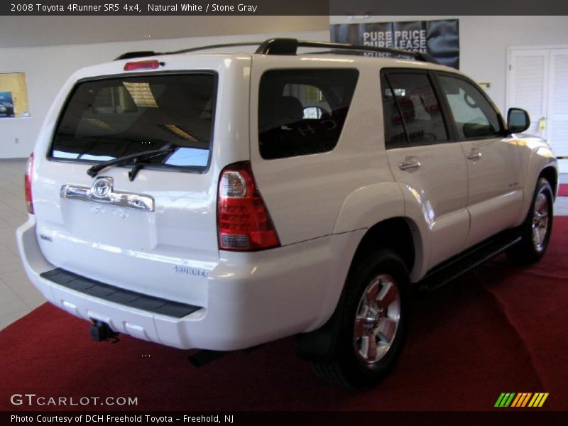 Natural White / Stone Gray 2008 Toyota 4Runner SR5 4x4