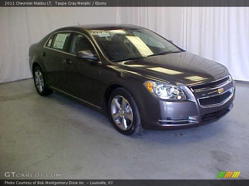 Taupe Gray Metallic / Ebony 2011 Chevrolet Malibu LT