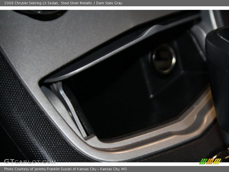 Steel Silver Metallic / Dark Slate Gray 2009 Chrysler Sebring LX Sedan