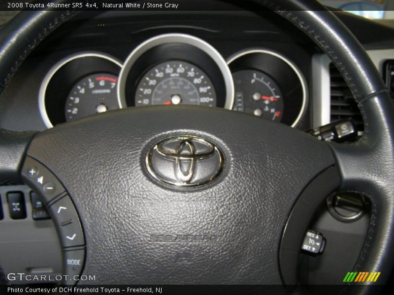 Natural White / Stone Gray 2008 Toyota 4Runner SR5 4x4