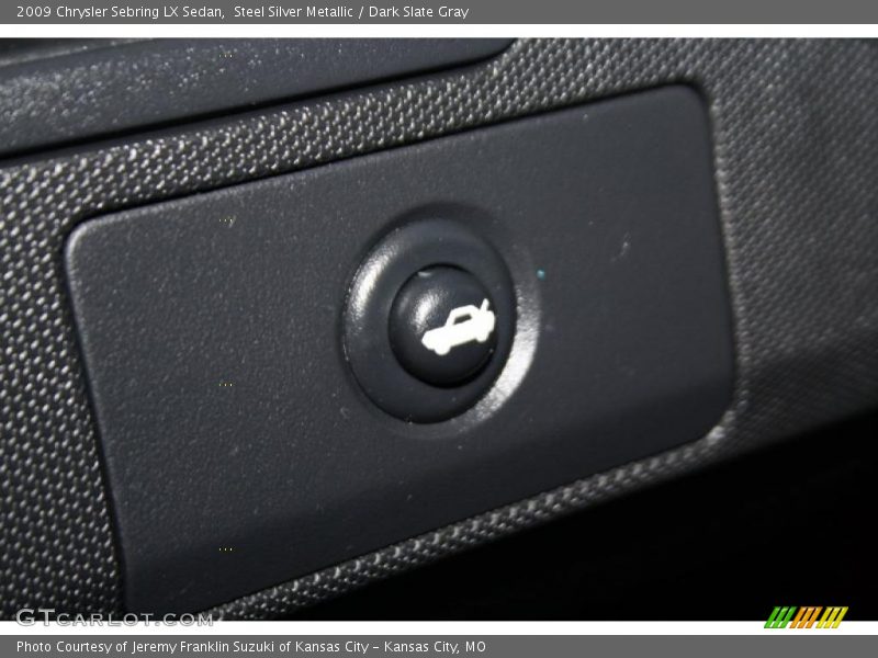 Steel Silver Metallic / Dark Slate Gray 2009 Chrysler Sebring LX Sedan