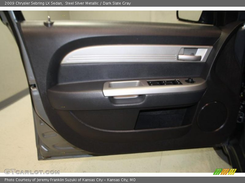 Steel Silver Metallic / Dark Slate Gray 2009 Chrysler Sebring LX Sedan