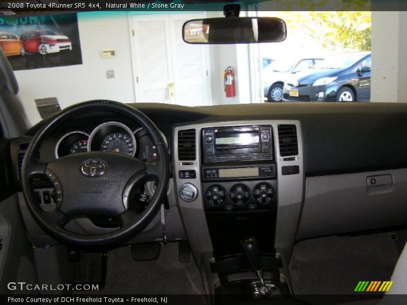 Natural White / Stone Gray 2008 Toyota 4Runner SR5 4x4