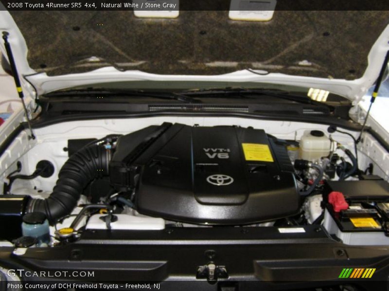 Natural White / Stone Gray 2008 Toyota 4Runner SR5 4x4