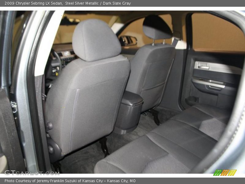 Steel Silver Metallic / Dark Slate Gray 2009 Chrysler Sebring LX Sedan