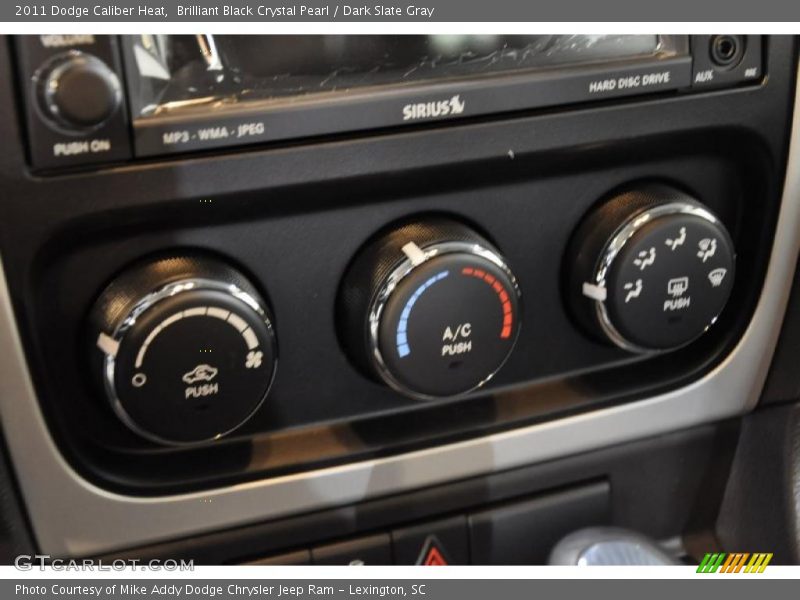 Controls of 2011 Caliber Heat