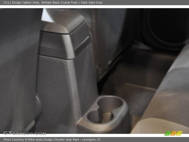 Brilliant Black Crystal Pearl / Dark Slate Gray 2011 Dodge Caliber Heat